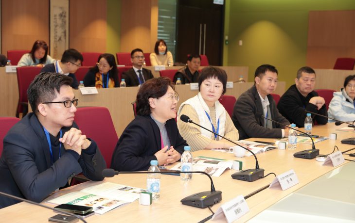 A fruitful discussion was held on facilitating Mainland students’ pursuit of further studies in Hong Kong.