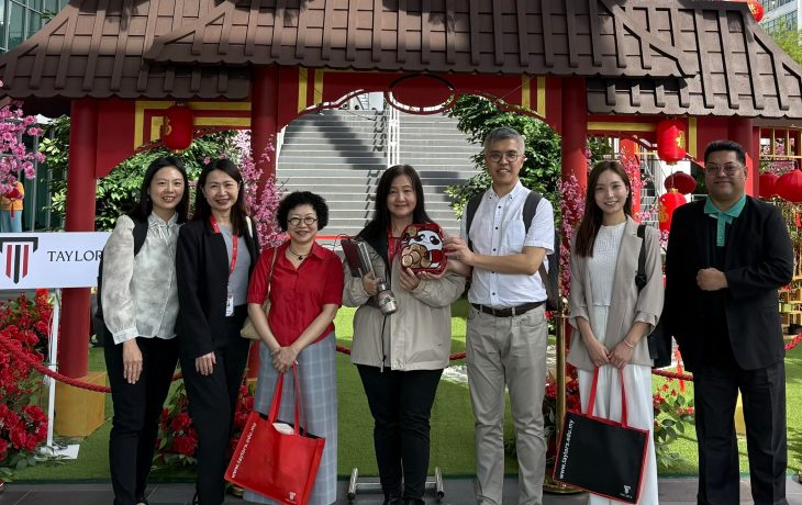 GAO representatives meet with Ms Yong Yut Ho, Pro Vice-Chancellor (Student Administration) of TU and representatives from the Global Mobility & Industry Partnerships Office.