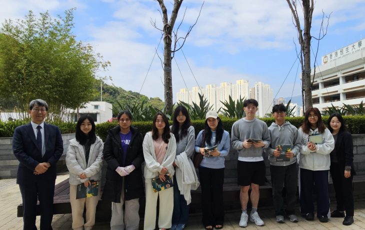 CNU代表團與參加簡介會的恒大學生合照