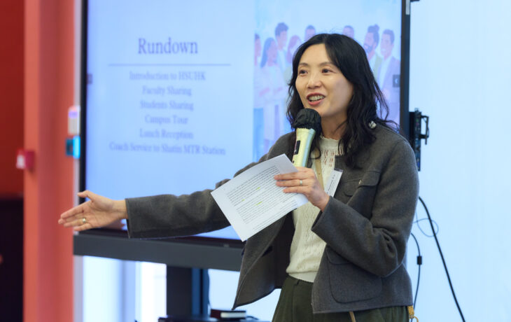 Professor Jeanne Fu, Vice-President (Learning and Student Experience) welcomed representatives from valued partner institutions.