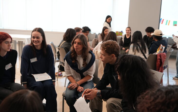 The Orientation provides exchange students a chance to connect with HSUHK staff and peers.