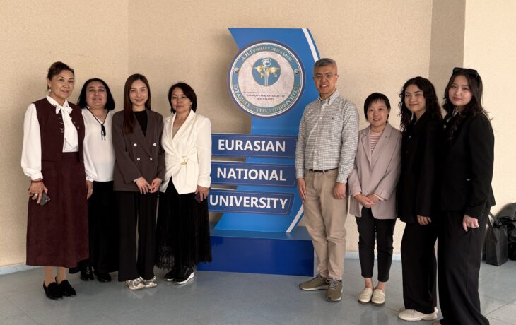 環球事務處應邀出席 L.N. Gumilyov Eurasian National University 30 週年校慶活動。